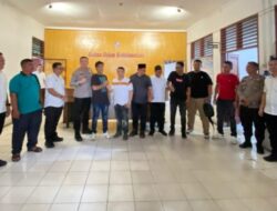 Kapolresta Deli Serdang dan Kesbangpol Fasilitasi Mediasi Perkelahian Antar Kelompok Masyarakat di STM Hilir
