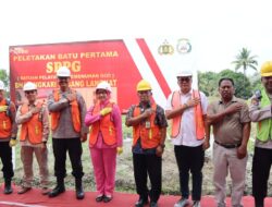 Dukung Program MBG, Kapolres Letakkan Batu Pertama Pembangunan SPPG Polres Langkat