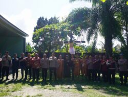 Kapolres Langkat Cek Langsung Pengamanan Perayaan Paskah 2025