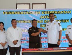 Pemkab dan Kejari Toba Tandatangani Kesepakatan Bersama