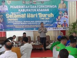 Peringati Hari Buruh, Polres Asahan Dorong Hubungan Harmonis Buruh dan Perusahaan