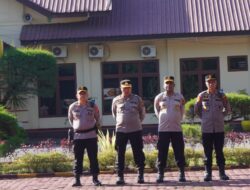 Kapolres Langkat Pimpin Langsung Apel Siaga 1 May Day 2025