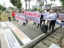 Ganda Terdepan Polisi Polres Sergai Sigap Amankan Aksi Unjuk Rasa Masyarakat