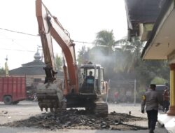 Polres Sergai Siaga Amankan Eksekusi Pengasingan Lahan RM Simpang Tiga Perbaungan