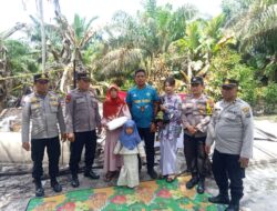 Jumat Barokah, Wujud Kepedulian Polsek Teluk Mengkudu kepada Kaum Dhuafa dan Warga Sakit Menahun