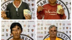 Sat Reskrim Polres Pelabuhan Belawan Amankan Empat Pelaku Pungli Bermodus Juru Parkir Liar