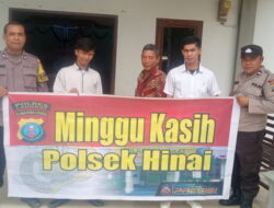Hadir dalam Damai: Polisi Kawal Ibadah Minggu di Hinai