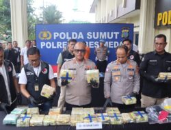 Polrestabes Medan Gagalkan Peredaran 22 Kg Sabu, Satu Tersangka Residivis Diringkus