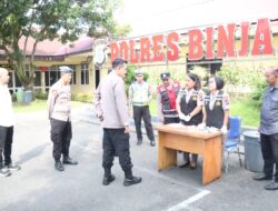 Kapolres Binjai Printahkan Agar Kota Binjai Bersih Dari Narkoba