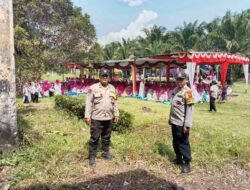 Polsek Sipispis Amankan Pengajian Akbar Majelis Ta’lim Muslimah Dambaan