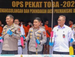 Kemenko Polkam Apresiasi Polda Sumut: Operasi Pekat Toba 2025 Tindak Tegas Premanisme