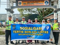 Antisipasi Premanisme di Pasar, Personil Polsek Kuala Gelar Patroli