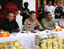 Polda Sumut Gagalkan Peredaran 100 Kg Sabu Dalam Bungkus Kopi, Empat Tersangka dan Dua DPO Terlibat