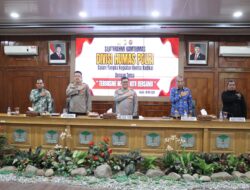 Silaturahmi Kamtibmas Divisi Humas Polri Dalam Kegiatan Kontra Radikal di Wilkum Polres Binjai