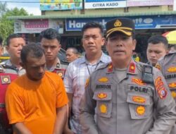 Unit Reskrim Polsek Medan Tembung , Polrestabes Medan Bergerak Cepat Menangkap Pelaku Pengancaman dan Pengerusakan di toko.