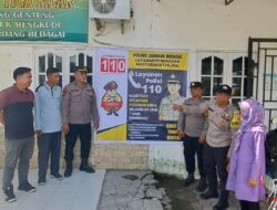 Polri Fast Respon Polres Sergai Sosialisasi Pengunaan Layanan Cepat Kepolisian Hubungan 110 cengah Premanisme dan kejahatan lainya