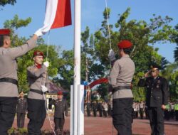 Wakapolres Langkat Pimpin Upacara Hari Lahir Pancasila di Mapolres Langkat