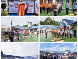 Kobarkan Semangat Pancasila, Rutan Tarutung Laksanakan Upacara Bendera Peringatan Hari Lahir Pancasila Tahun 2025