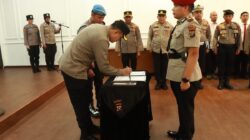 Kapolres Binjai Serah Terimakan Jabatan Kasat Reskrim Polres Binjai