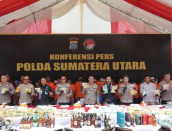 Aksi Masif Polda Sumut Berantas Narkoba, 2.373 Kasus Terungkap Sejak Awal 2025