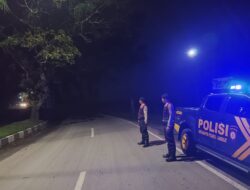 Patroli KRYD Sat Samapta Polres Langkat Antisipasi Premanisme, Agar Wilayah Kabupaten Langkat Tetap Kondusif.