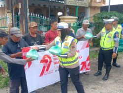 Kegiatan Bakti Sosial Sat Lantas Polres Sergai*Dalam Rangka HUT Bhayangkara ke-79