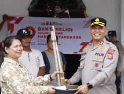 Kapolres Sergai Turun Langsung Laksanakan Bakti Sosial Serta Religi dalam rangka HUT BHAYANGKARA ke – 79