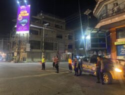 Polres Tebing Tinggi Patroli Blue Light Didaerah Rawan, Warga Merasa Lebih Aman di Malam Hari