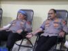 Donor Darah Dalam Rangka Hut Bhayangkara Ke-79 di Polres Langkat
