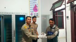 Warga Masyarakat Posting Butuh Darah Di Medsos, Wakapolres Pakpak Bharat Atensi Personil Ke RSUD Salak.