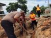 Gotong Royong Polsek Gebang Semarakkan HUT Bhayangkara ke-79