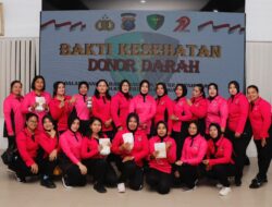 Sambut Hari Bhayangkara ke-79 Tahun Polres Sergai Gelar Bakti Kesehatan Donor Darah