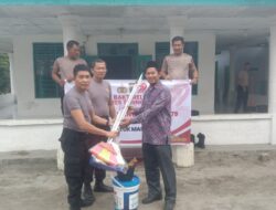 Sambut HUT Bhayangkara ke 79, Polsek Tebing Tinggi Bakti Sosial dan Religi di Mushola Al-Hidayah
