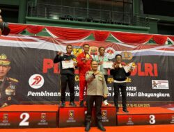 Tim Karate Polda Sumut Raih Juara Umum di Kejuaraan PON POLRI Piala Kapolri 2025