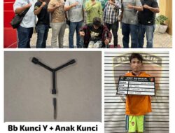 Spesialis Curanmor Antar Kabupaten Dilumpuhkan Petugas