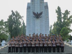 Peringati HUT Bhayangkara ke-79, Polda Sumut Ziarah ke Taman Makam Pahlawan Bukit Barisan