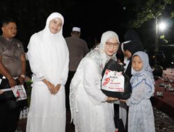 Di Bawah Rintik Hujan, Polres Langkat Gelar Doa Bersama Lintas Agama