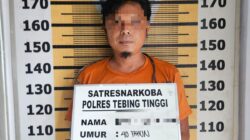 Jelang HUT Bhayangkara ke-79, Satresnarkoba Polres Tebing Tinggi Tangkap Pengedar Sabu Dari Pinggir Jalan