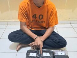 Modus Gunakan CPU Komputer, Polsek Sei Tualang Raso Cegat Penumpang Becak Bawa Narkoba 7,54 Kg