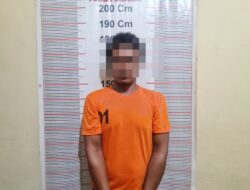 Gerak Cepat Polsek Kuala Tangkap Pelaku Curas yang Tikam Korban di Desa Namo Mbelin.