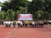 Kapolres Langkat Pimpinan Apel Gelar Pasukan Dalam Rangka Ops Kepolisian Patuh Toba 2025
