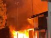 Kebakaran Tiga Unit Rumah, Polres Tebing Tinggi Lakukan Tindakan Cepat