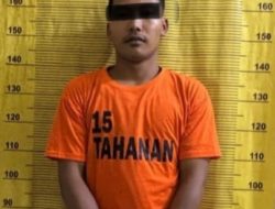 Tawarkan Sabu Terhadap Petugas, Seorang Pria Di Gelandang Ke Polres Binjai