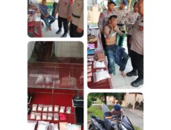 Brimob Merespon Cepat Aduan Masyarakat di Tanjung Morawa, Pria Kecelakaan Ternyata Bawa Narkoba