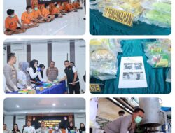 POLRES ASAHAN UNGKAP JARINGAN NARKOTIKA ANTAR PROVINSI DAN MUSNAHKAN BARANG BUKTI SABU SEBERAT 31,5 KG