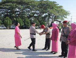 serah Terima Jabatan di Lingkungan Polres Sergai