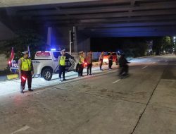 Polres Langkat Gencarkan Patroli Blue Light Jaga Situasi Kondusif