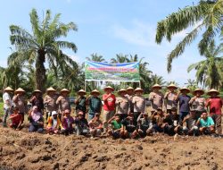 Kapolres Tebing Tinggi Tanam Jagung di Lahan Produktif Dukung Program Ketahanan Pangan