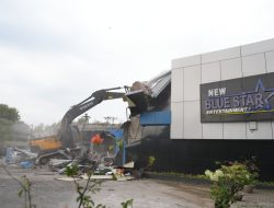 Polda Sumut Robohkan Diskotik New Blue Star di Langkat: Sarang Narkoba dan Tak Berizin