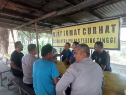 Jumat Curhat di Karya Jaya, Polsek Rambutan Sampaikan Himbauan kepada Warga
